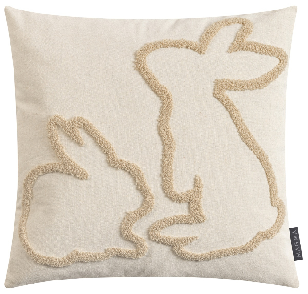 Magma Kissenhülle Klopfer 'Couple' 45 x 45 cm Beige